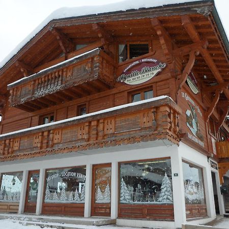 Chalet Hotel Aiguille Blanche Logis Les Gets Zewnętrze zdjęcie