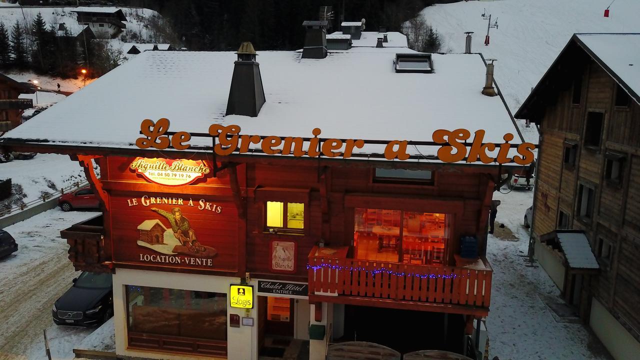 Chalet Hotel Aiguille Blanche Logis Les Gets Zewnętrze zdjęcie