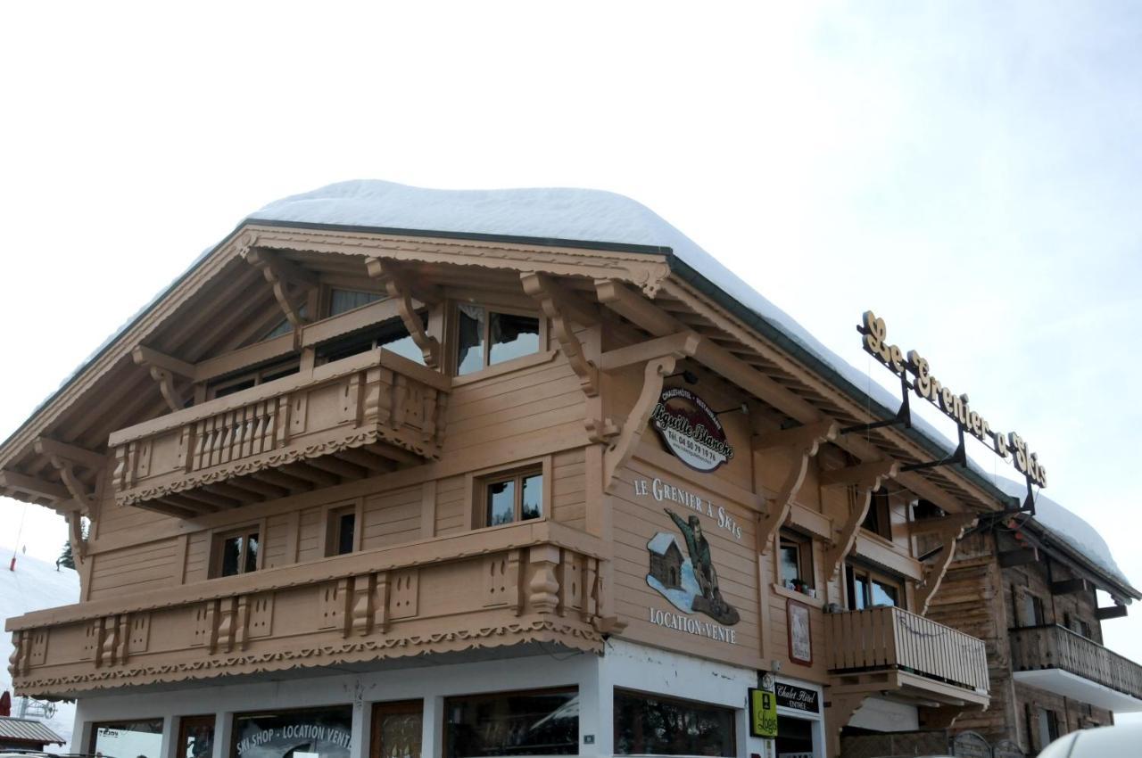 Chalet Hotel Aiguille Blanche Logis Les Gets Zewnętrze zdjęcie